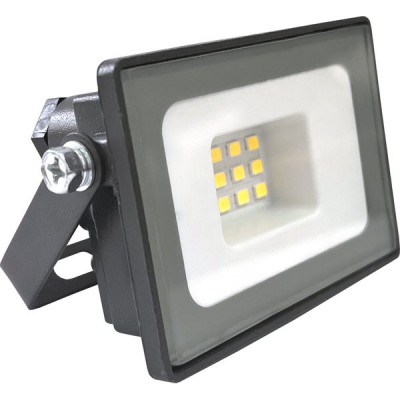 Прожектор LED  10W, 6500K, IP65, SMD, 1200Лм, VKL [VLF8-10-6500-G] серый