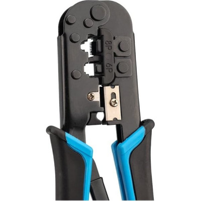 Клещи для обжима RJ-45, 8р8с/6p6c/4p4c PROCONNECT [12-3432-6]