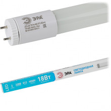 Лампа LED G13/T8 трубка, 18W, 1200мм, 4000K, 1638Лм, ЭРА [LED T8-18W-840-G13-1200mm] пов. цоколь