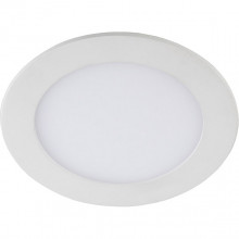 Светильник встраиваемый круг, 18W, 4000К, 1350Лм, D213/205, IP20, ЭРА [LED 1-18-4K] белый