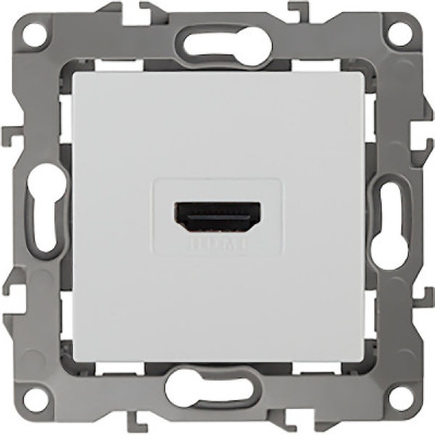 Розетка с/у HDMI, ЭРА12 [12-3114-01][10] белый
