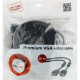 Кабель VGA 15M/15M 30,0м Premium тройной экран, феррит.кольца, черный Cablexpert [CC-PPVGA-30M-B]