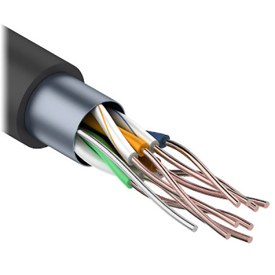 Кабель FTP 5e 4 пары CCA 0,5мм, уличный, PROCONNECT [01-0146-3][305м]