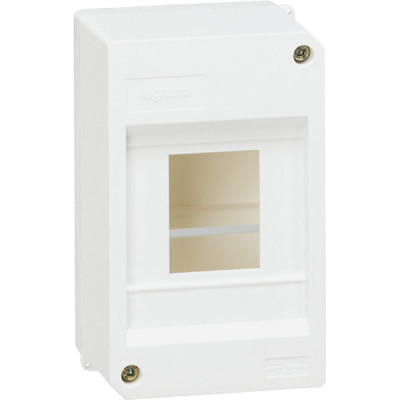 Бокс  4м навесной пластик IP30, Legrand Mini S [001357]