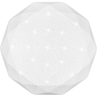 Светильник настенно-потолочный LED  60W, ПДУ 3000-6000K, 6300Лм, 385*100, TANGO Кристалл [1204818]