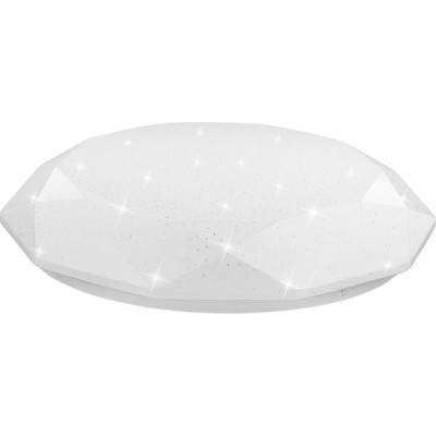Светильник настенно-потолочный LED  60W, ПДУ 3000-6000K, 6300Лм, 385*100, TANGO Кристалл [1204818]