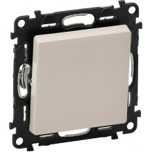 Выключатель с/у 1-кл 10A, IP20, Legrand Valena Life [752501] сл. кость