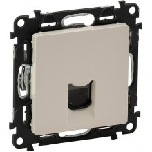 Розетка с/у компьютерная 1xRJ45, IP20, Legrand Valena Life [753540] сл. кость