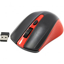 Мышь беспроводная SmartBuy 352 ONE, красно-черная, USB [SBM-352AG-RK]