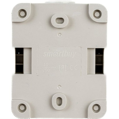 Выключатель о/у 2-кл 10А, IP54, Smartbuy Сатурн [SBE-04w-10-SW2-0]