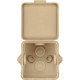 Коробка распаячная о/у  65*65*50мм, крышка, IP54, 4вх, TDM [SQ1401-0711] сосна
