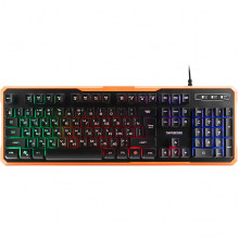 Клавиатура Гарнизон GK-320G, игровая, подсветка, код 