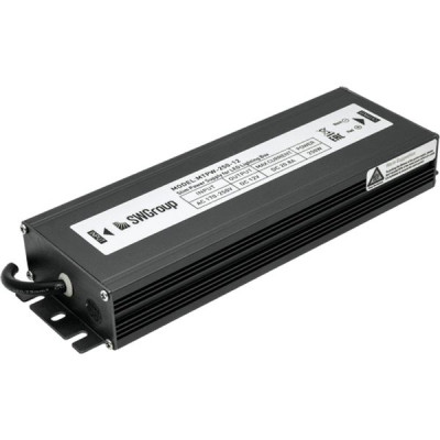 Блок питания 12V 250W, IP67, металл влагозащищенный компактный [MTPW-250-12]