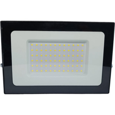 Прожектор LED 100W, 6500K, IP65, SMD, 12000Лм, VKL [VLF8-100-6500-В] черный