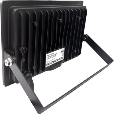 Прожектор LED  70W, 6500K, IP65, SMD, 8400Лм, VKL [VLF8-70-6500-B] черный