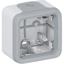 Коробка распределительная о/у 1п, IP55, Legrand PLEXO [069651] серый