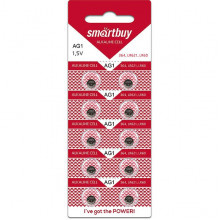 Батарейка SmartBuy AG1/LR60/LR621/364 [BL10/200] [SBBB-AG1-10B]