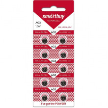 Батарейка SmartBuy AG3/LR41/LR736/392 [BL10/200] [SBBB-AG3-10B]