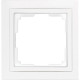 Рамка 1п, SmartBuy Нептун [SBE-05w-Plastic-FR-1] белый