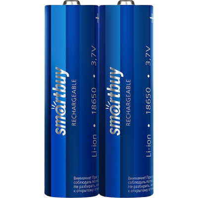 Аккумулятор Smartbuy 18650 2000mAh 3.7V, Li-Ion [SBBR-18650-2S2000][50]
