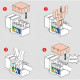 Розетка с/у компьютерная 1xRJ45, IP20, Schneider Electric ATLASDESIGN [ATN000183] белый [10]
