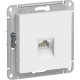 Розетка с/у компьютерная 1xRJ45, IP20, Schneider Electric ATLASDESIGN [ATN000183] белый [10]