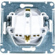 Розетка с/у 2P+E 16A, IP20, Schneider Electric Glossa [GSL000143] белый [20/160]