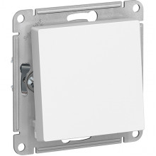 Переключатель с/у 1-кл 10А, IP20, Schneider Electric ATLASDESIGN [ATN000161] белый