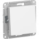 Переключатель с/у 1-кл 10А, IP20, Schneider Electric ATLASDESIGN [ATN000161] белый
