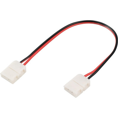 Коннектор для ленты  8мм (SMD3528/2835), 2pin 2-сторонний с проводом 15см, SmartBuy [SBL-8mm2835DS]