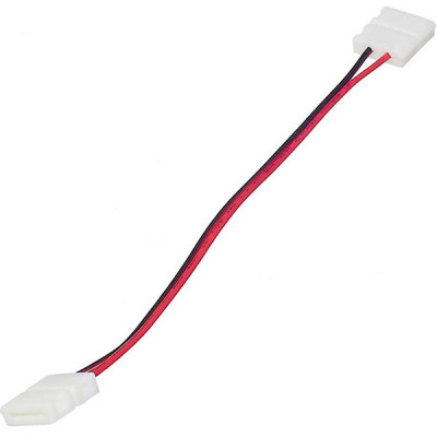 Коннектор для ленты 10мм (SMD5050/5630), 2pin 2-сторонний с проводом 15см, SmartBuy [SBL-10mm5050DS]