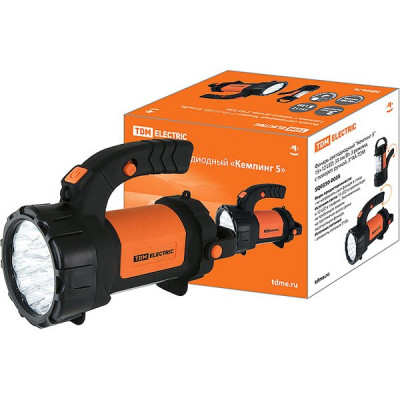 Фонарь кемпинговый 15+12LED, 35лм/Вт, 3*АА, поворотн. ручка, TDM [SQ0350-0038]