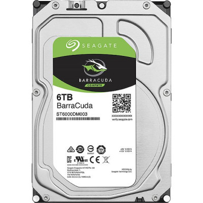 Жесткий диск  6.0Tb Seagate Barracuda ST6000DM003  5400 об/мин 256Mb