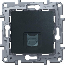 Розетка с/у компьютерная 1xRJ45, IP20, Legrand Etika [672653] антрацит