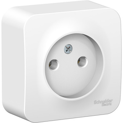 Розетка о/у 2P 16А, изол.пл., Schneider Electric Blanca [BLNRA000111] белый