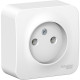 Розетка о/у 2P 16А, изол.пл., Schneider Electric Blanca [BLNRA000111] белый