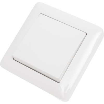 Выключатель с/у 1-кл  6А, IP20, Schneider Electric Хит [VS16-133-B] белый