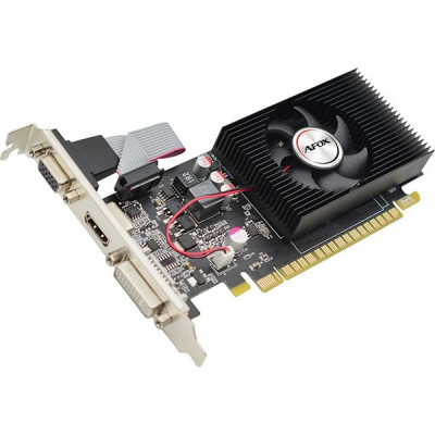 Видеокарта GF GT 730 1Gb DDR3 128bit 902/1333 VGA/DVI/HDMI PCI-E AFOX [AF730-1024D3L7-V1] RTL