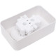 Розетка о/у 2x2P 16А, Schneider Electric Blanca [BLNRA000201][10] белый