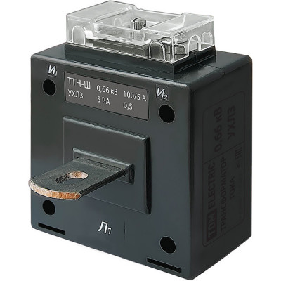 Трансформатор тока измерительный ТТН-Ш 100/5- 5VA/0,5, TDM [SQ1101-0012]