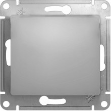 Переключатель с/у 1-кл 10А, IP20, Schneider Electric Glossa [GSL000361] алюминий