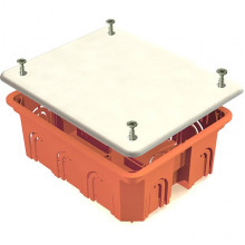 Коробка распаячная с/у d120*92*45мм, пл.лапки с крышкой, IP20, TDM [SQ1403-1028]