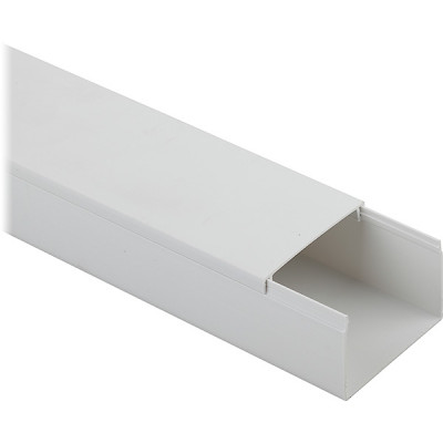 Кабель-канал  60*40 L=2м, цена за 1м, ЭРА [KK-W-60-40][18] белый