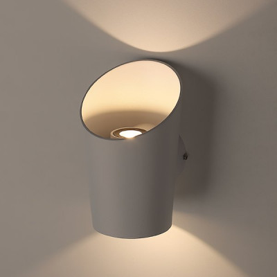 Светильник декоративный LED 2*3W, IP20, 150*84*245, ЭРА [WL4 WH] белый