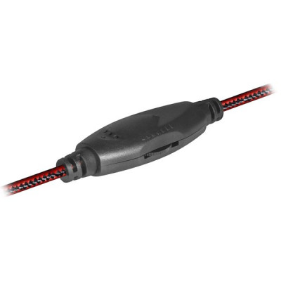 Гарнитура Defender HN-G370 Warhead, 2.0м кабель, черный + красный [64037]