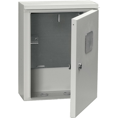 Щит учета ВШГ=455х400х150, IP66, ЩУ-3/1-0 У1, 1 дверь, IEK [MKM51-N-03-54]