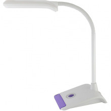 Светильник настольный LED  4W, сенсор-диммер, гибкий, 6500K, СН-8, TDM [SQ0337-0097] фиолетовый