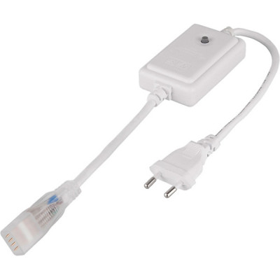 Вилка с проводом для ленты 220В SMD5050 RGB с контр. 8реж. 500W, IP20, GL [GDC-RGB-500-IP20-220]
