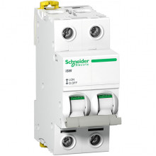 Выключатель нагрузки 2п 63А iSW, Schneider Electric Acti9 [A9S65263]