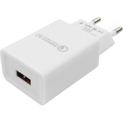 Зарядное устройство Cablexpert, 3А, QC3.0+PD18W [MP3A-PC-16] белый